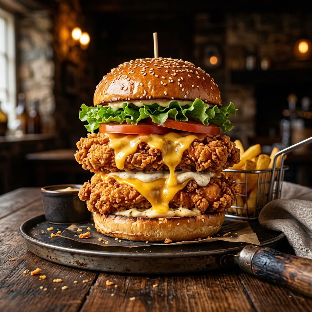 Crispy Zinger Burger