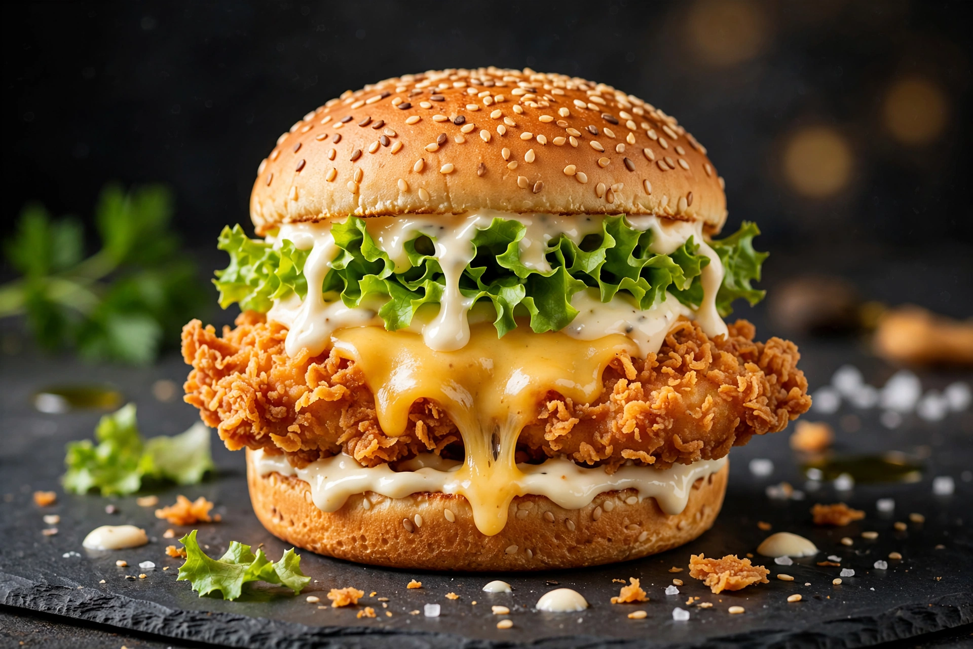 Zinger Burger Cheese
