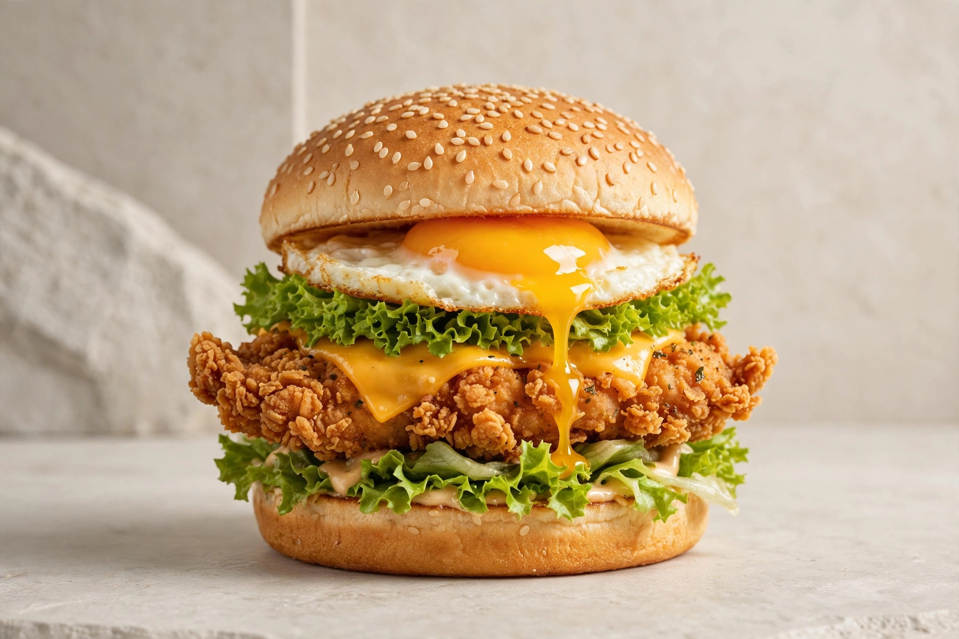 Zinger Burger Simple