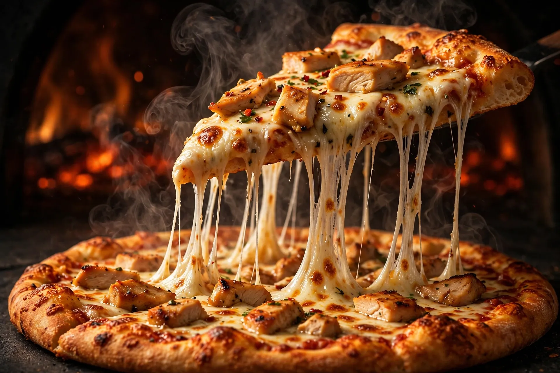 Featured Al Shehryar pizza close-up